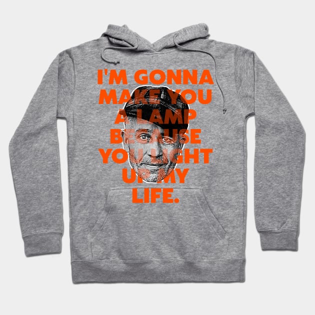 Ed Gein - I Made You A Lamp True Crime Design Hoodie by darklordpug